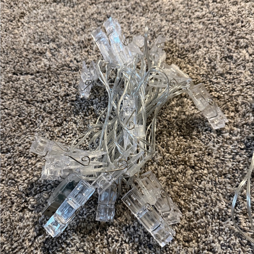 Clear Clip String Lights